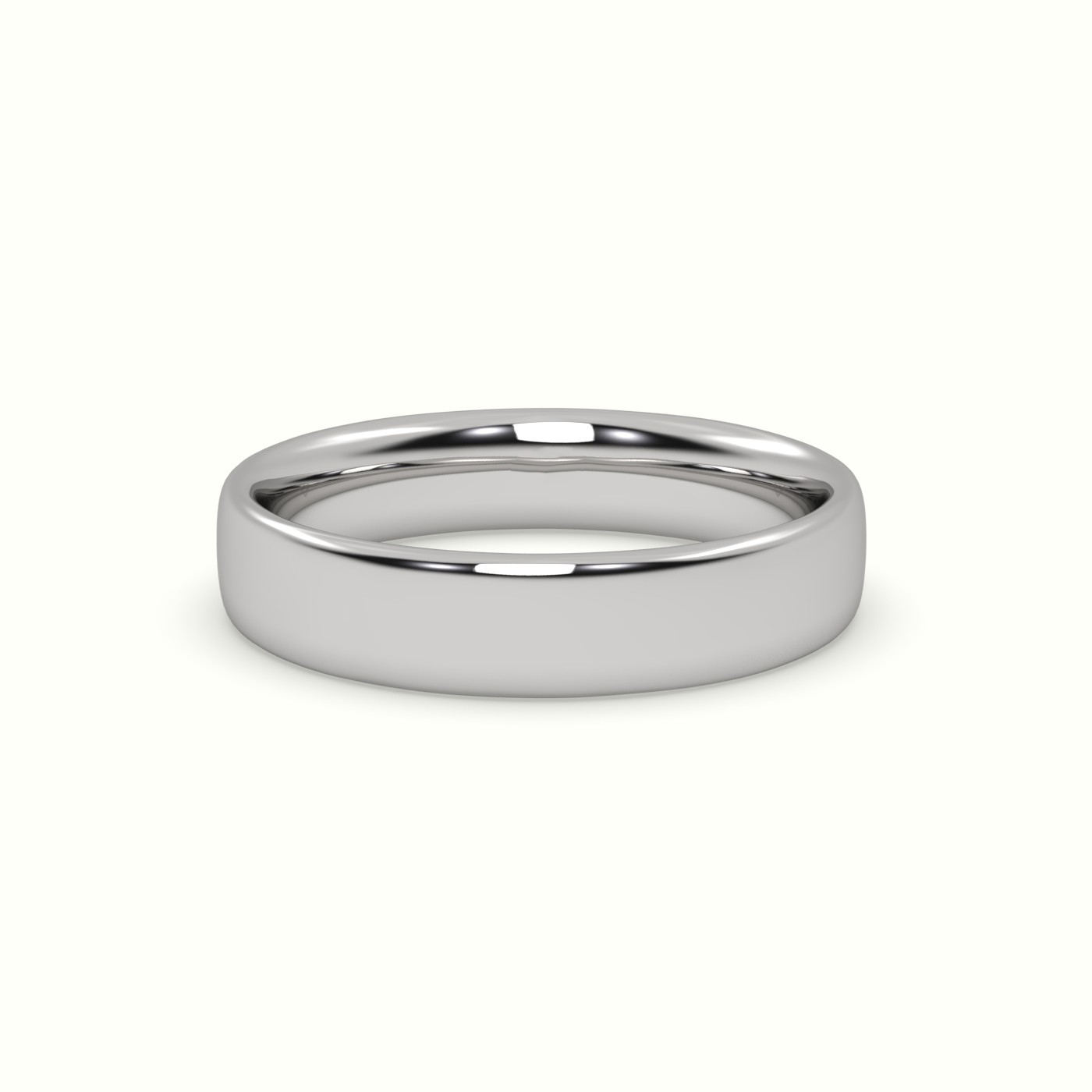 18k white gold  elegant diamond solitaire ring - timeless beauty